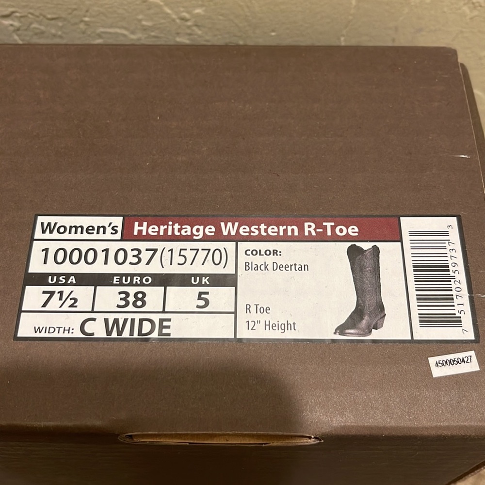 Ariat Western R-Toe Boots - Picture 7 of 7
